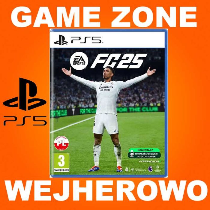 FC 25 PS5 = PŁYTA PL = FIFA 25 PS5 Wejherowo = sprzedaż / Wymiana
