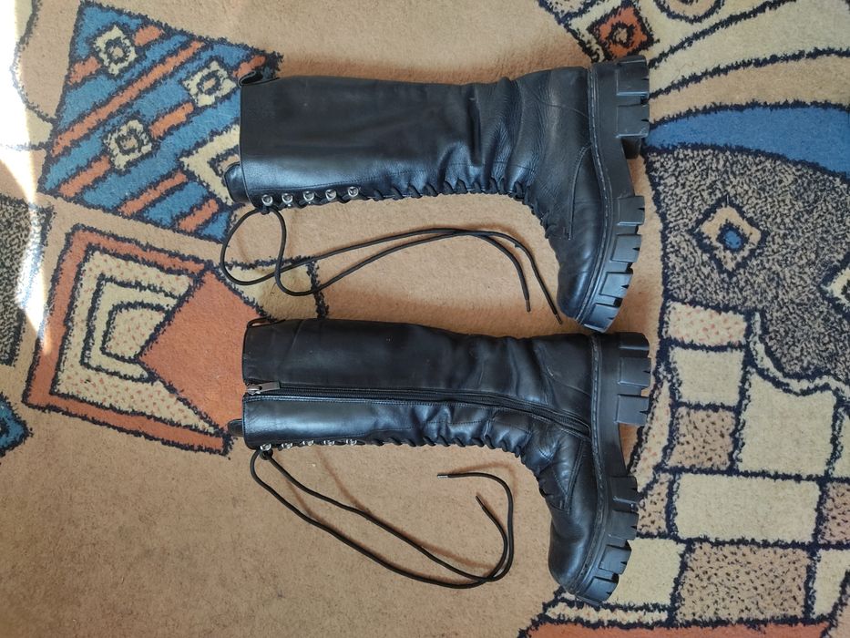 Берцы Кожанные  р.38