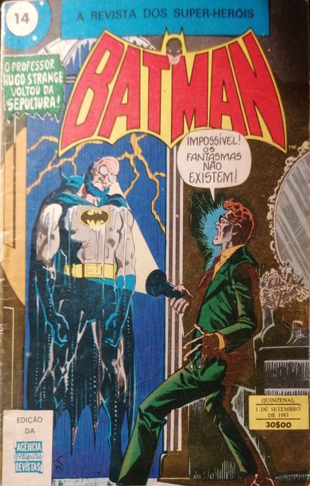Batman n.º 14 (1983) - Agência Portuguesa de Revistas - Raro