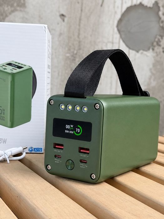 Павербанк Konfulon 60000mAh(65w)Для зарядки ноутбуків та телефонів