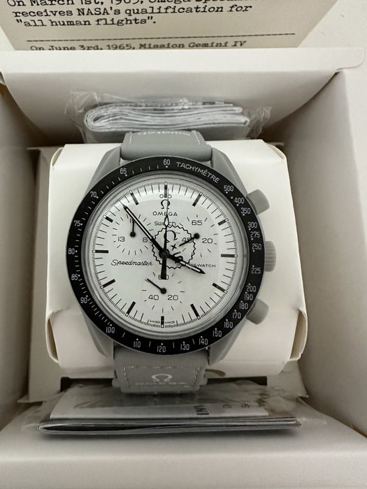 Omega x Swatch Mission To The Moon 1965