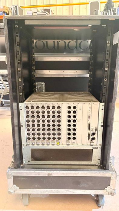 Soundcraft VI400 (Upgrade Oficial) + Local Rack + Stage Box | Sistema Completo Profissional | Flight Cases
