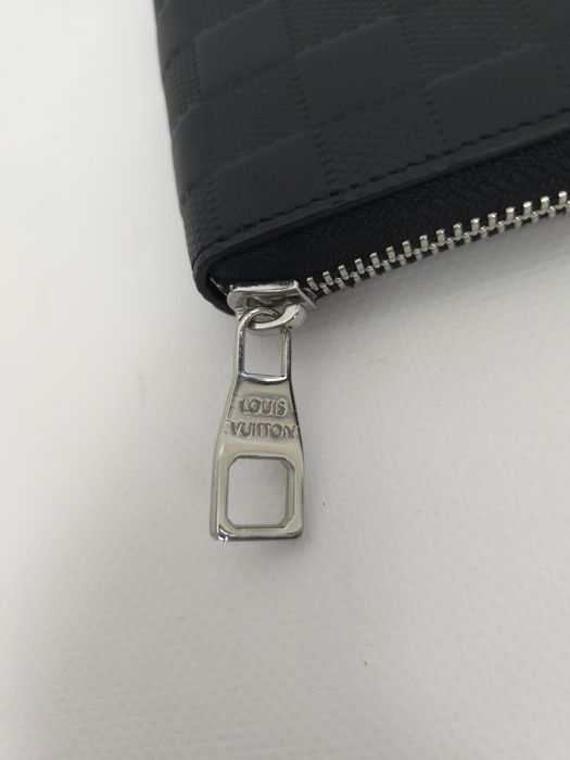 Louis Vuitton Damier Black Pattern Leather Wallet