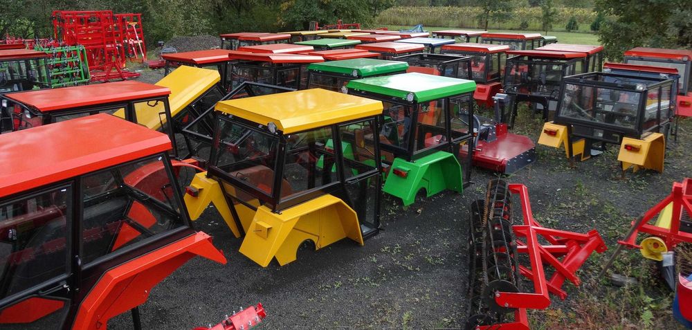 Kabina do c330 c360 mf235 c330-tur 2812 mf255 mtz bizon rusek 3512