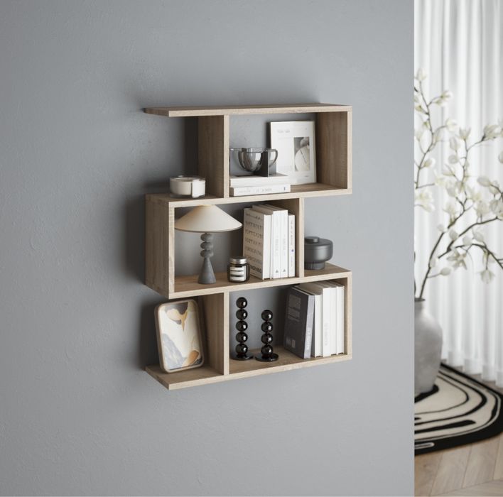 Полка настінна Полиця навісна для книг Стелаж Полочка навесная в офис