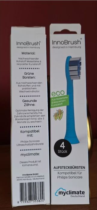 Recarga de escova de dentes