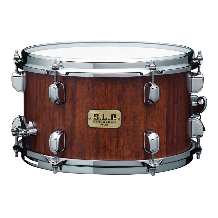 Tama werbel S.L.P. Mod Bubinga Snare Drum 12" x 7" - Satin Bubinga