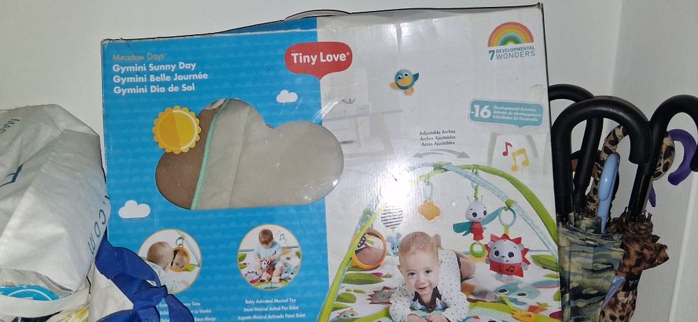Tapete de atividades de bebé unisexo