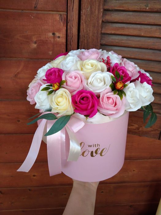 Букети із мила , подарунок, квіти