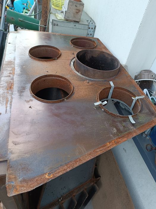 Wkład kominkowy kominek koza piec palenisko duży