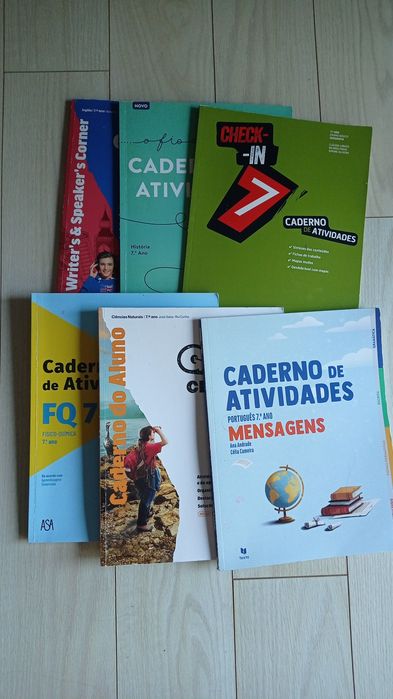 Cadernos actividades 7* ano