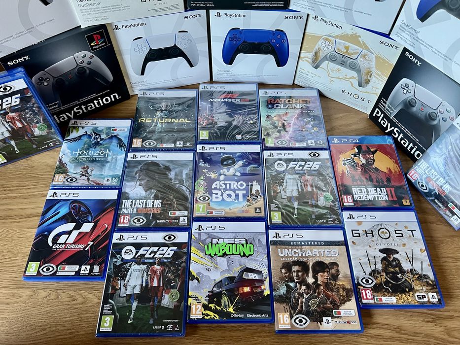 Jogos PS5 | EA FC 26 / Last of Us / Sackboy / NFS / GT7 Playstation 5