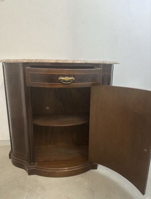 Movel sapateira com tampo de marmore