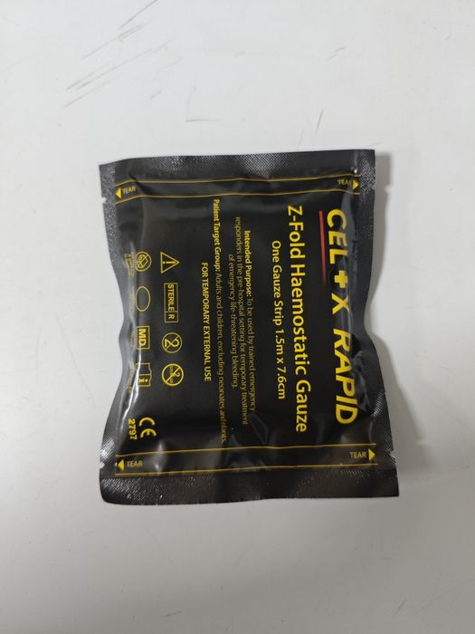 Кровоспинний бинт Celox Rapid, тампонада