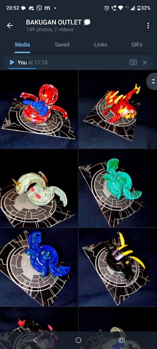 Бакугани оригінал, Bakugan toys