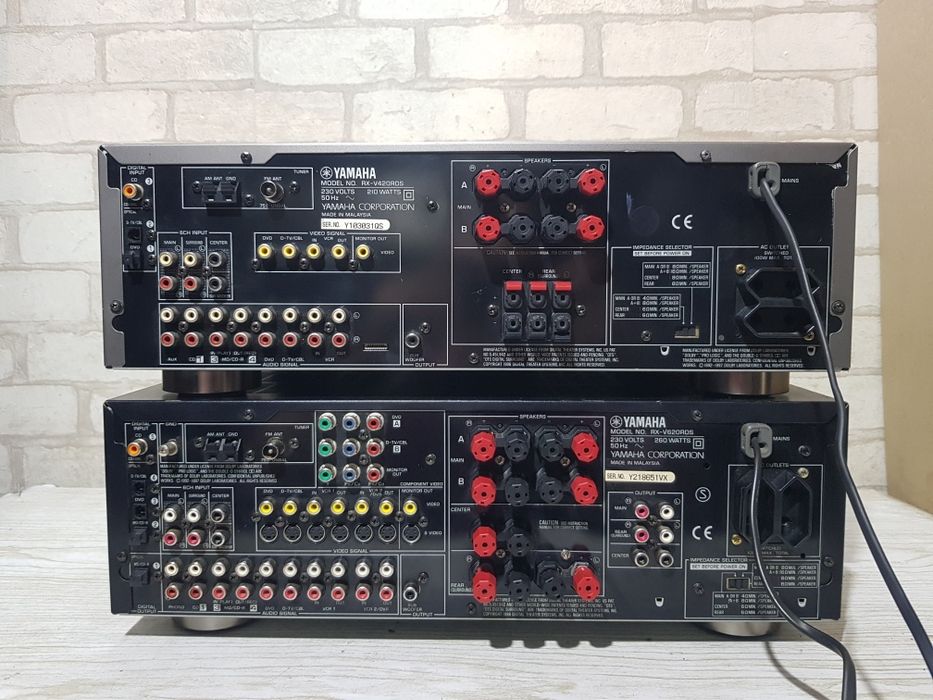 Пульт!5.1АV Стерео ресивер Yamaha RX-V420/620 +1.,   5x130Вт б/у з  Ні