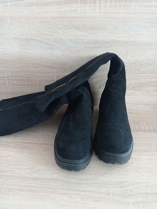 Kozaki damskie czarne