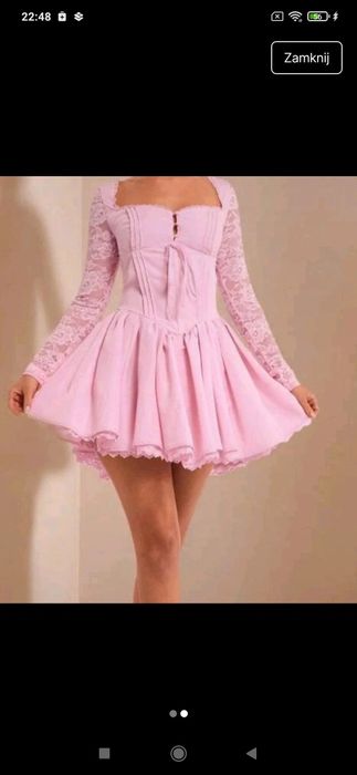 Sukienka damska rozkloszowana