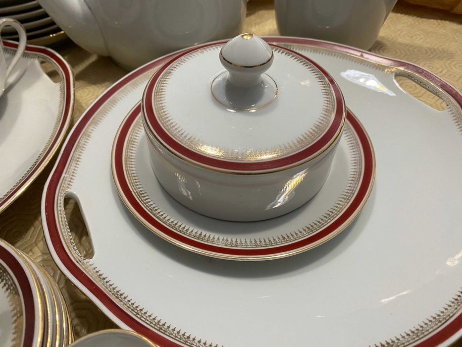 Serviço de chá e café em porcelana