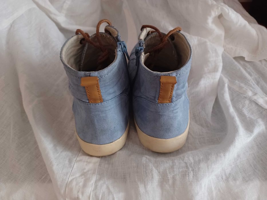 Buty Sneakersy/Trampki a'la Jeans z zamkiem marki Y.K.K. rozmiar 41.