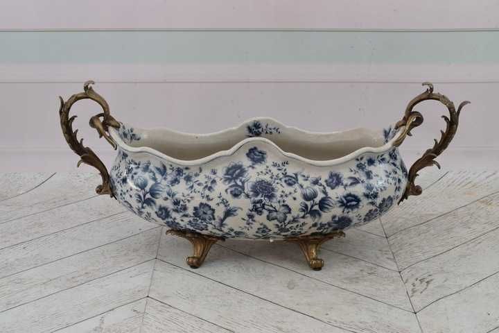 Muzealna Patera Porcelanowa - Secesja Wazon Amfora Porcelana