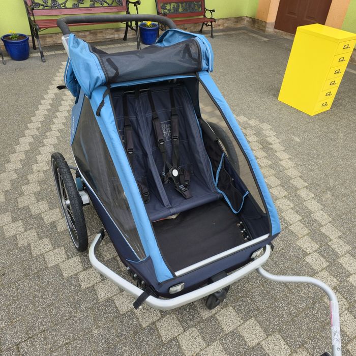 Croozer Kid Plus For 2 Ocean Blue 2019