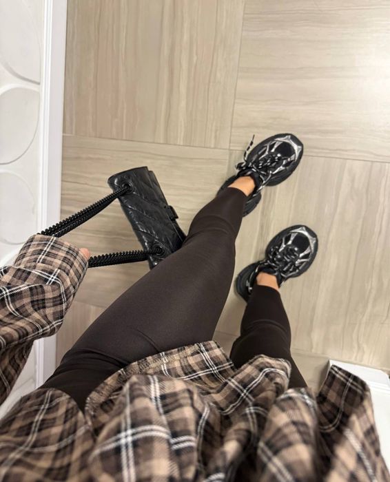 Лосіни з штрипками термо лосини