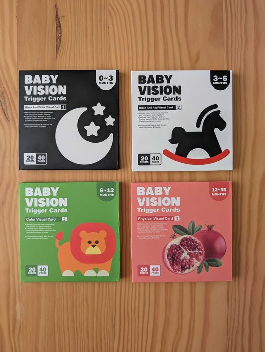 Pack Cartões Educativos para Bebé (0-3 Anos) | Estimulação e Aprendizagem Montessori