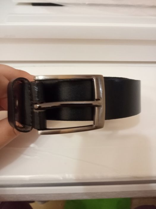 Pasek ze skóry naturalnej 105 cm - jak nowy