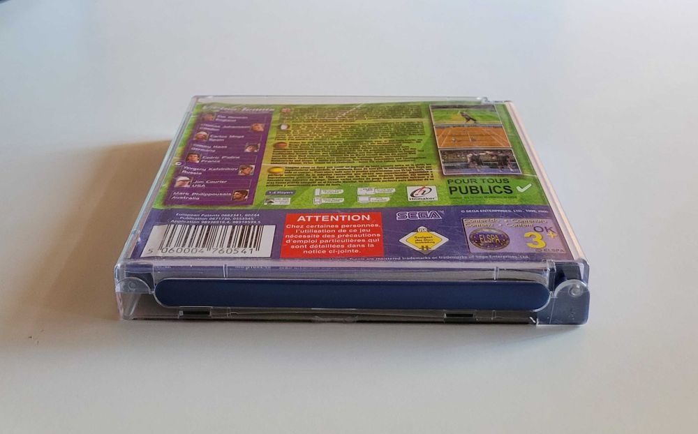 Virtua Tennis Dreamcast pal uk [completo]