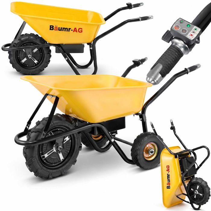 Taczka Elektryczna Akumulatorowa 180 kg 24V 100L