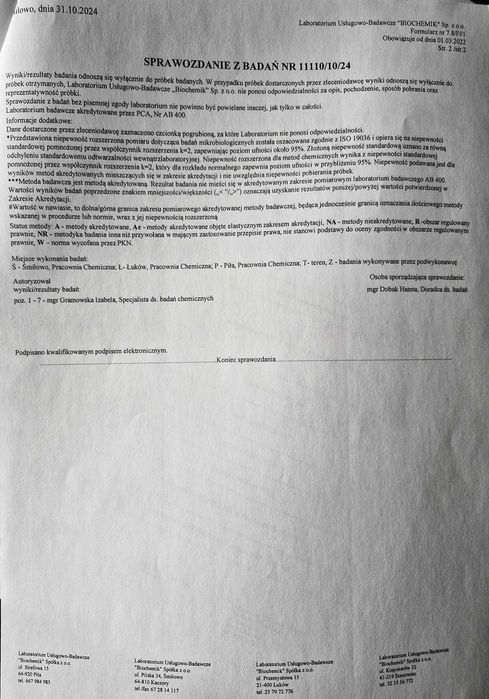 Miód spadziowy z własnej pasieki