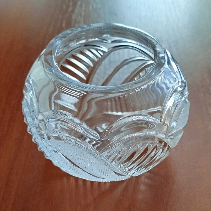 Вазочка хрусталь стекло времен СССР