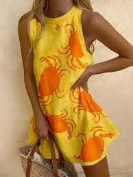 Яскравий літній сарафан сукня Shein