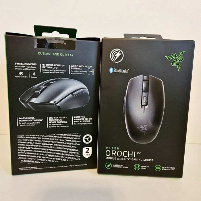 Ігрова компютерна бездротова миша Razer Orochi V2
