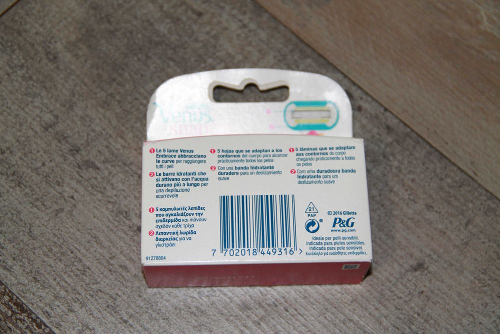 Gillette Venus - wymienne ostrza