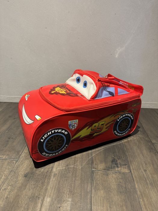 Чемодан Disney молния Маккуин Тачки на колесах