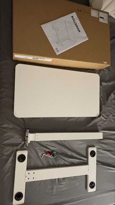 Mesa de apoio branca IKEA