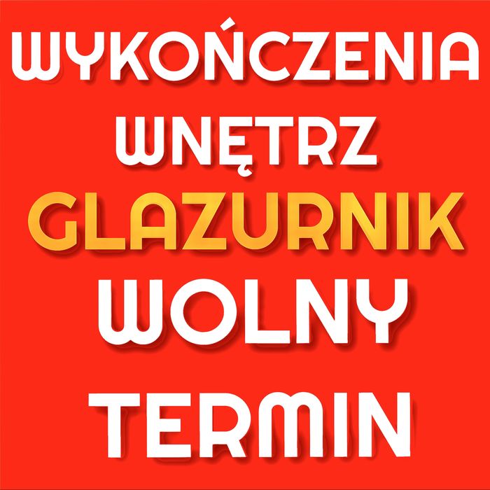 Glazurnik !!! Wykończenia Wnętrz Remonty Kompleksowo