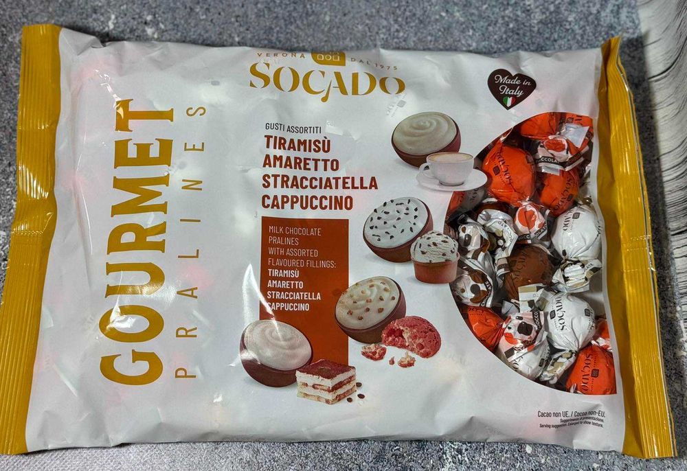 Цукерки Socado Momenti Gourmet 1кг 4в1