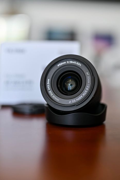 Sony 20mm F2.8 AF Viltrox FullFrame Lente