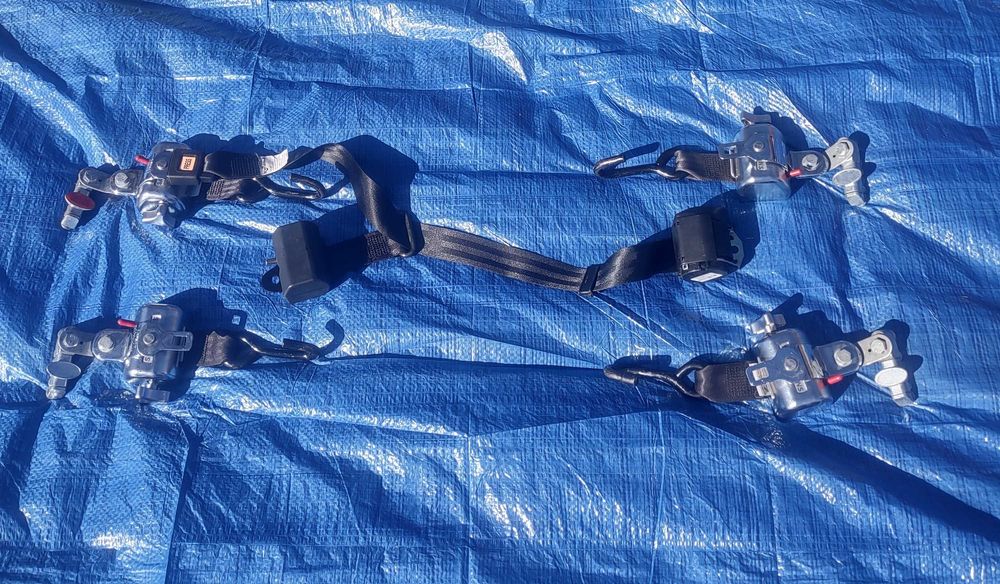 AMF Zestaw Pasów dla Niepełnosprawnych na wózku inwalidzkim Mocowanie