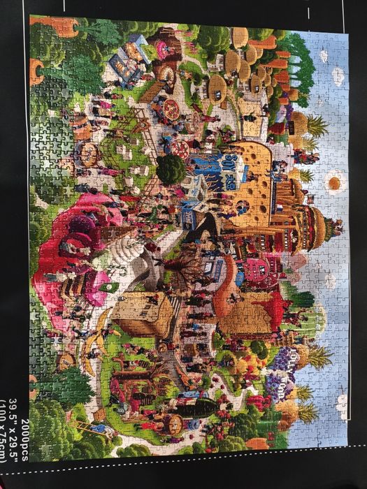 Puzzle Heye - 1500 elementów  Cukrowe wzgórza