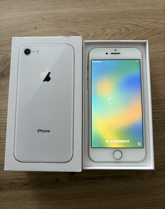 iPhone 8 Silver 64GB フルセット Iphone 8 Silver 64GB Oława • OLX.pl