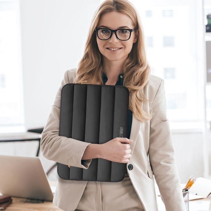 Tech-Protect fluffy laptop 13-14 black