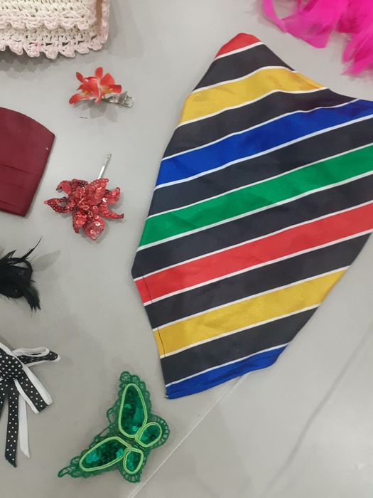 Enfeites de festa : conj 17 peças