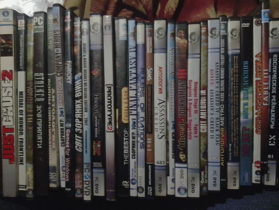 Диски на пк б/у ігрові