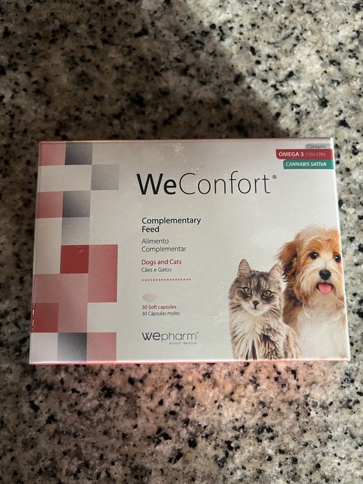 Weconfort cápsulas  Cães e Gatos