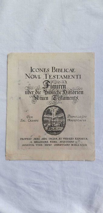 starodruk Icones Biblicae Veteris et Novi Testamenti