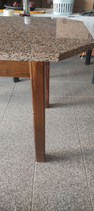 Mesa de pedra cozina